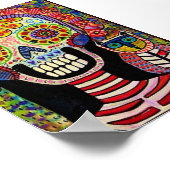 Tag des Toten Friedens und des Skeletts Poster (Ecke)