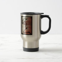 Tag des Toten Gebet Skeleton Pendlerin Tasse