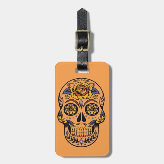 Tag des Toten Gepäckanhänger (Vorderseite vertikal)