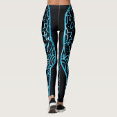 Tag des toten Glühens in der dunklen Leggings (Rückseite)