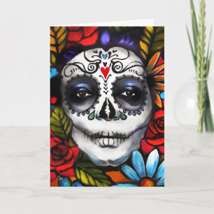 Tag des Toten Grußs Karte