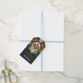 Tag des Toten Halloween-Party Vielen Dank Geschenkanhänger (Mit Garn)