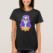 Tag des toten Halloween-Sugar-Schädel-T - Shirt (Vorderseite)
