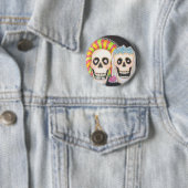 Tag des toten Hochzeits-Knopfes Button (Beispiel)