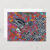 Tag des Toten Hummingvogels Postkarte (Vorne/Hinten)