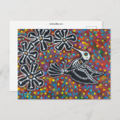 Tag des Toten Hummingvos Postkarte (Vorne/Hinten)