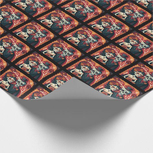 Tag des toten Kartons Geschenkpapier (Ecke)