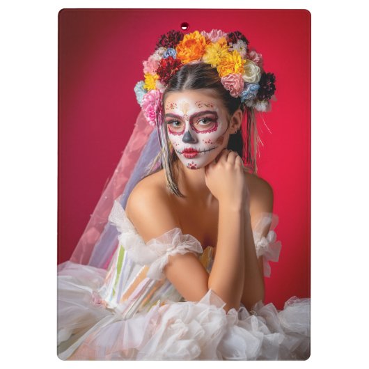 Tag des Toten Katrina-Notebooks Klemmbrett (Rückseite)