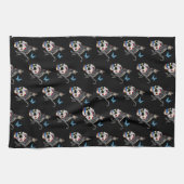 Tag des Toten Katzenzuckers und Schmetterlings Geschirrtuch (Horizontal)