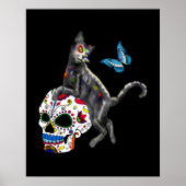 Tag des Toten Katzenzuckers und Schmetterlings Poster (Vorne)