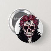 Tag des toten Knopfes Button (Vorne & Hinten)