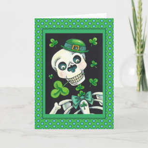 TAG DES TOTEN KOBOLDS, ST. PADDY'S TAG TOTENKOPF FEIERTAGSKARTE