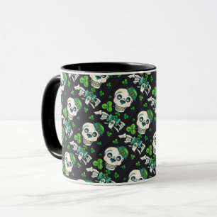TAG DES TOTEN LEPRECHAUN, ST. PADDY'S TAG TOTENKOP TASSE