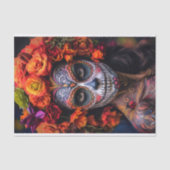 Tag des Toten Mädchen 4 Dekoupage Seidenpapier (Vorderseite)