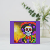 Tag des Toten Menschen 1 Feiertagspostkarte (Stehend Vorderseite)