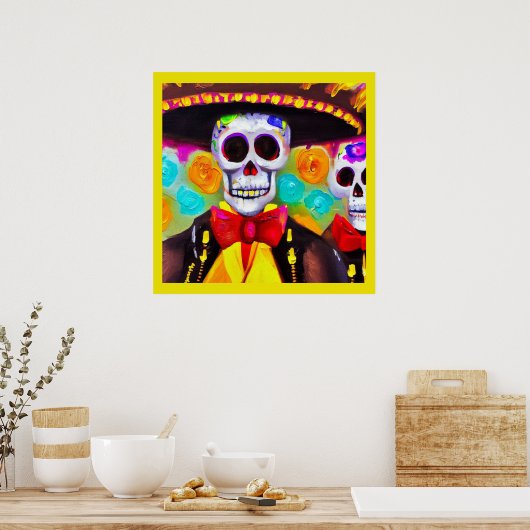 Tag des Toten Menschen 2 Poster (Küche)