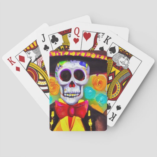 Tag des Toten Menschen (2) Spielkarten (Rückseite)