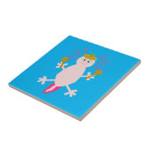 Tag des Toten Mexikanischen Axolotl Fliese (Seite)