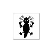 Tag des Toten Mexikanischen Axolotl Gummistempel (Prägung)