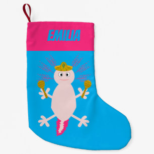 Tag des toten mexikanischen Axolotl-Individuellen Kleiner Weihnachtsstrumpf
