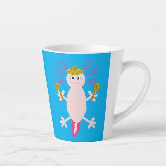 Tag des Toten Mexikanischen Axolotl Milchtasse (Rechts)