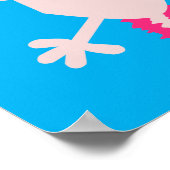 Tag des Toten Mexikanischen Axolotl Poster (Ecke)