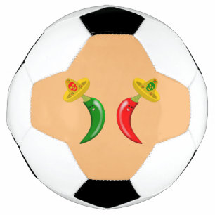 Tag des Toten Mexikanischen Chilis Fußball