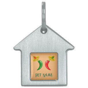 Tag des Toten Mexikanischen Chilis Gewohnter Hausn Tiermarke