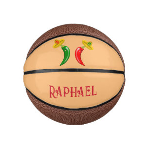 Tag des toten mexikanischen Chilis Individuelle Na Mini Basketball
