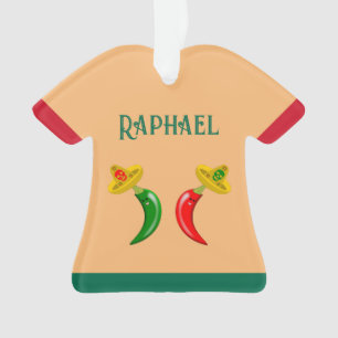 Tag des toten mexikanischen Chilis Individuelle Na Ornament