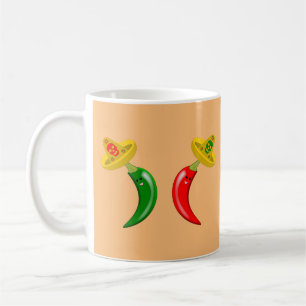 Tag des Toten Mexikanischen Chilis Kaffeetasse