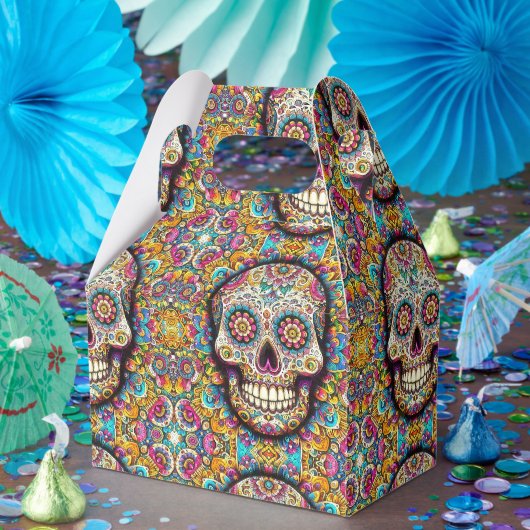 Tag des Toten Musters Geschenkschachtel (Party)