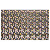 Tag des Toten Musters Stoff (Fat Quarter (45,7 x 55,9 cm))