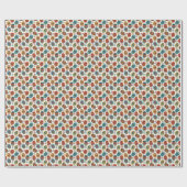 Tag des Toten, nahtloses Muster. Geschenkpapier (Flach)