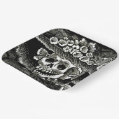 Tag des Toten Papiers - José Guadalupe Posada Pappteller (Gewinkelt)