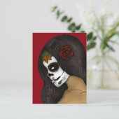 Tag des Toten Postkarte (Stehend Vorderseite)