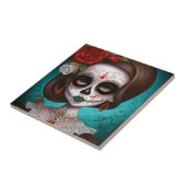 Tag des Toten Schädels Fliese (Seite)