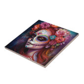 Tag des Toten Schädels Fliese (Seite)