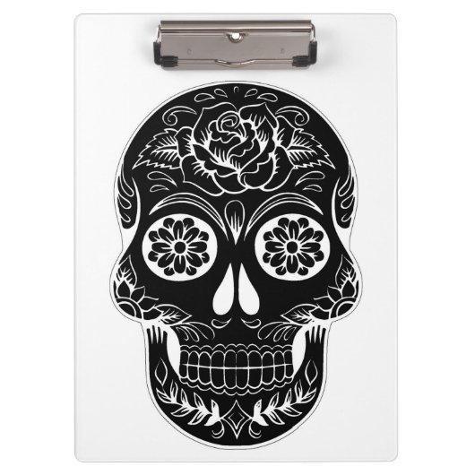Tag des Toten Schädels Klemmbrett (Vorderseite)