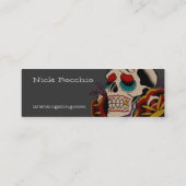 Tag des toten Schädels, Kontaktkarte (Rückseite)