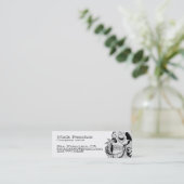 Tag des toten Schädels, Kontaktkarte (Stehend Vorderseite)