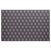 Tag des toten Schädels mit Blume Stoff (Yard (91,4 cm))