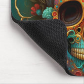 Tag des Toten Schädels Mousepad (Ecke)