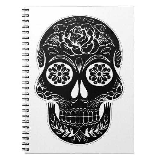 Tag des Toten Schädels Notizblock (Vorderseite)