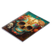 Tag des Toten Schädels Notizblock (Linke Seite)