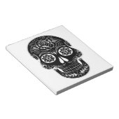 Tag des Toten Schädels Notizblock (angewinkelt)