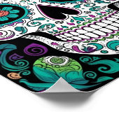 Tag des Toten Schädels Poster (Ecke)