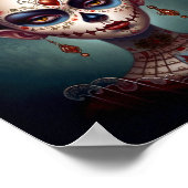 Tag des Toten Schädels Poster (Ecke)