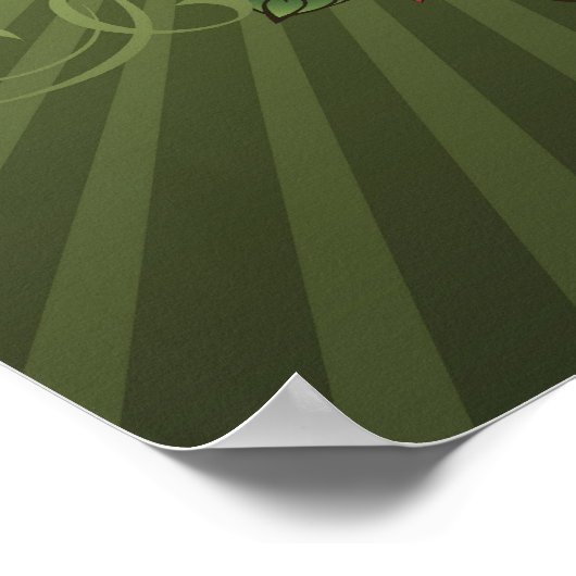 Tag des Toten Schädels Poster (Ecke)