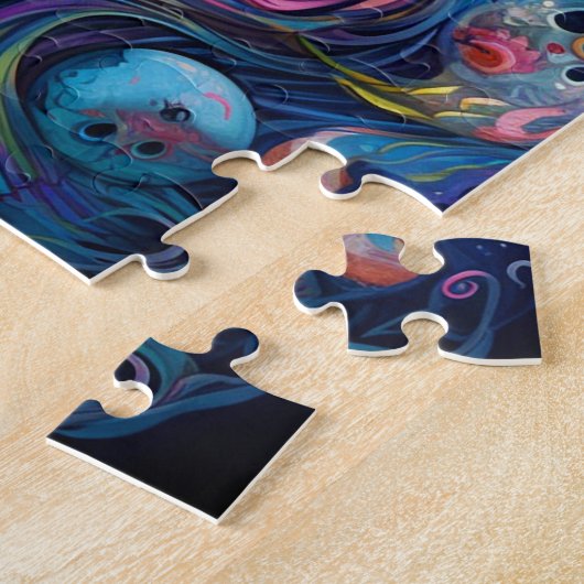 Tag des Toten Schädels Puzzle (Seite)